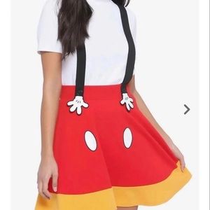 Mickey Mouse skater skirt from Hot Topic